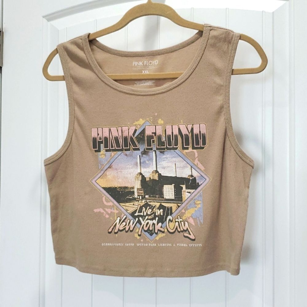 Pink Floyd Cropped Tank top, XXL